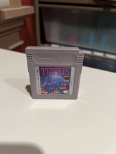 Tetris Game Boy Cartridge W/ Manual & Case Tested & Working