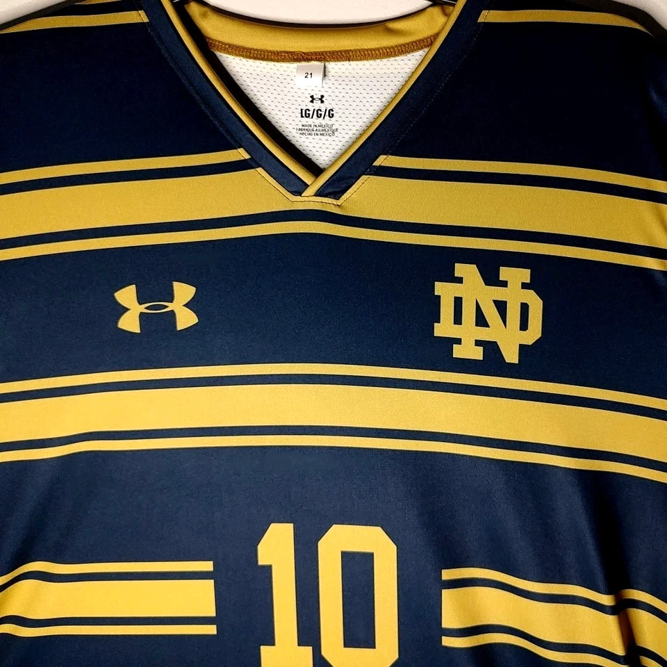 2022 Новый с Ярлыками Under Armour Нотр-Дам образец футбол Джерси Armourfuse большой - Изображение 2 из 4