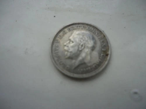1934 George V Threepence — photo from the most recent tracked eBay sale