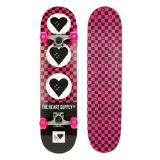 Complete Skateboard Team Checkerboard 31.35 x 8.0 7-Ply Maple Blend