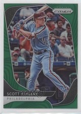 2020 Panini Prizm Tier II Green Prizm Scott Kingery #108 0ja8