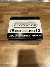 2020-21 Panini Prizm NBA Basketball Cello Multi Pack - Open Box -12 Sealed Packs