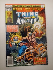 Marvel Two In One #43.Thing.Man-Thing. Mark Jewellers Insert. 1978 Marvel Comic