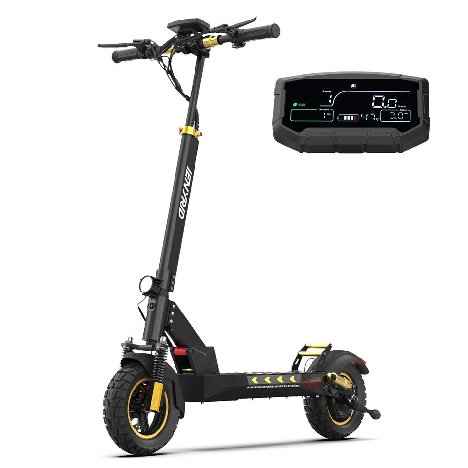 Scooter eléctrico 48v 800W para adultos 10" todoterreno neumáticos gruesos velocidad rápida EE. UU. M4 PRO Foto 2 de 4