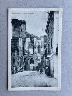 S) Cartolina formato piccolo Padova Porta Bassano 1917