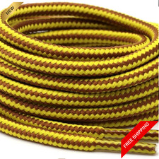 1x Pair Round Laces Made for Timberland Hiking Boots Shoe Sneaker Trainers new