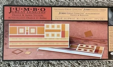 Creative Memories Jumbo Great Lengths Stickers Orange & Amber 2005