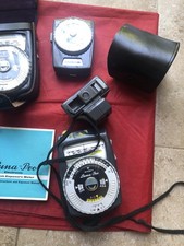 Gossen Luna Pro Light Meter Lot With New Batteries And More