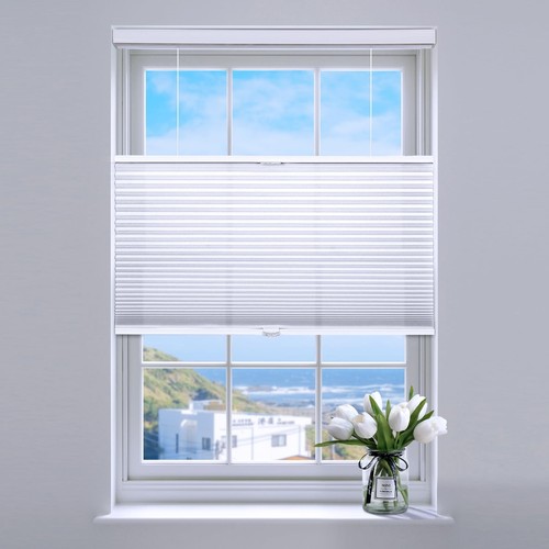 Top Down Bottom Up Cellular Blinds,Cellular Shades Blackout, Honeycomb Window...