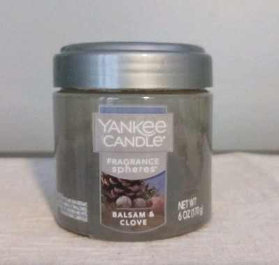 Yankee Candle Fragrance Spheres Odor Neutralizing Beads BALSAM & CLOVE New 