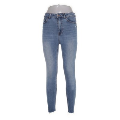 Bershka Denim, Jeans, Größe: 36, Blau, Elasthan, Einfarbig, Denim, Damen #jVe