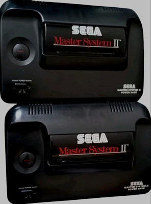 2 x Sega Master System 2 Konsolen Power Base (ungetestet)