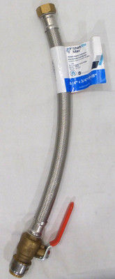 SharkBite Max 3/4'' Push-to-Connect Water Heater Connector 3/4'' x 3/4'' FIP, NEW