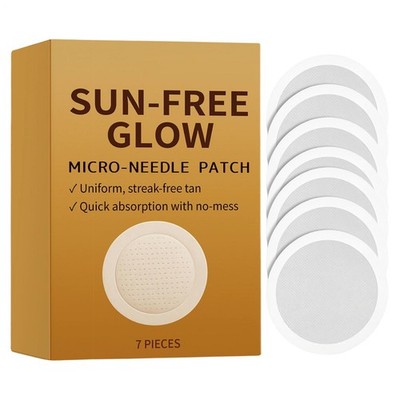 Self Tanner Patches Streak Free Tanner 7 Pieces Microneedle Tanning Patches