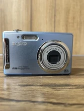 Sanyo VPC-T850 Digital Camera 8.1 MP 3x Zoom 2.8in LCD Blue Point Shoot SDHC