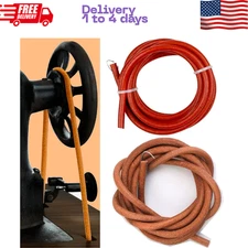 Leather Treadle Sewing Machine Belt – Fits Vintage Singer/Jones Models US...