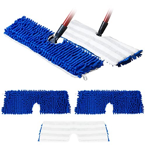 Microfiber Mop Pads, Flip Mop Refills, Dust Mop Replacement Head, Microfiber - Picture 3 of 8