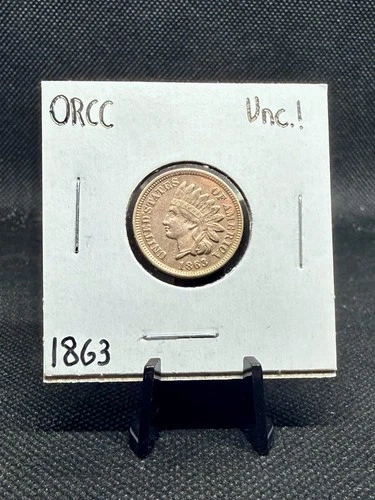 1863 Indian Head Cent (Uncirculated Condition) Awesome!