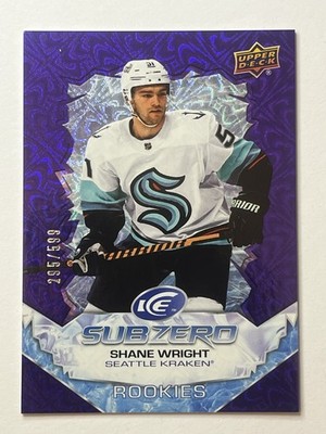 2022-23 Upper Deck Ice  Shane Wright Sub Zero /599 #SZ-SW