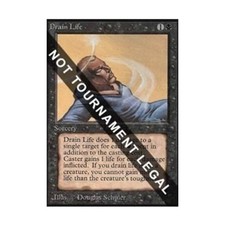 WotC MtG Collector's Ed Drain Life (CE) (C) NM