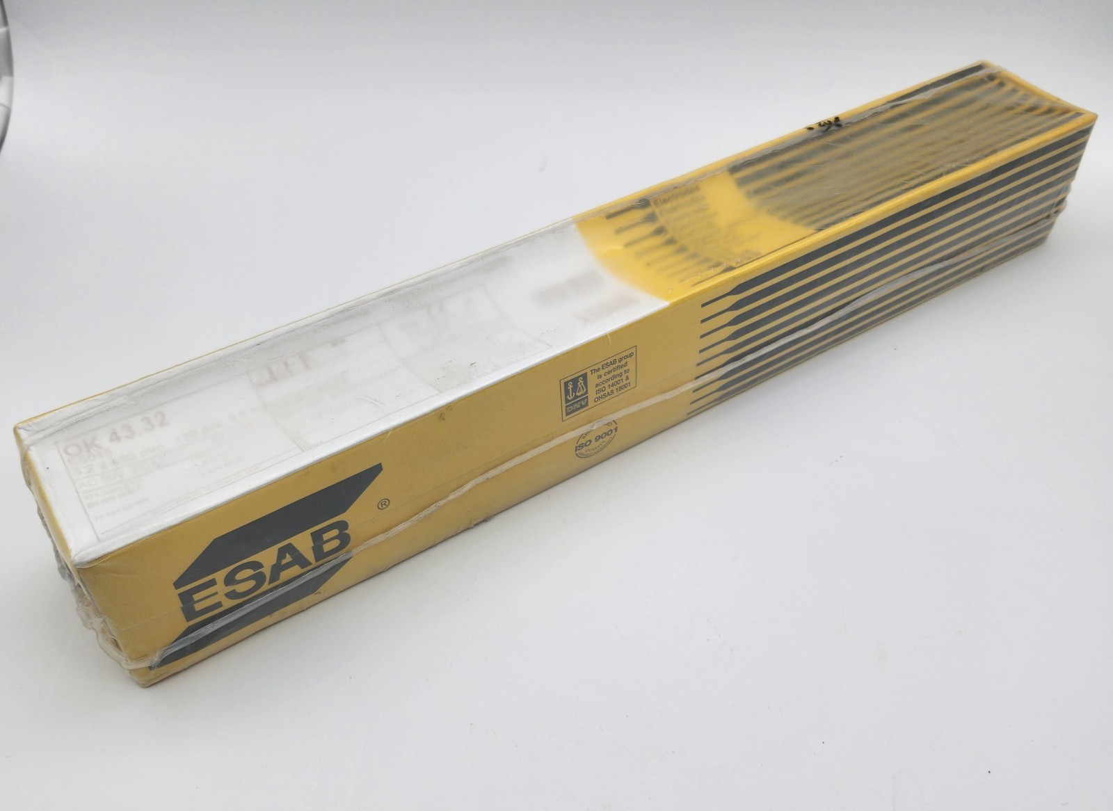 Électrode ESAB OK 43.32 pour l'assemblage et la réparation de charpentes métalliques