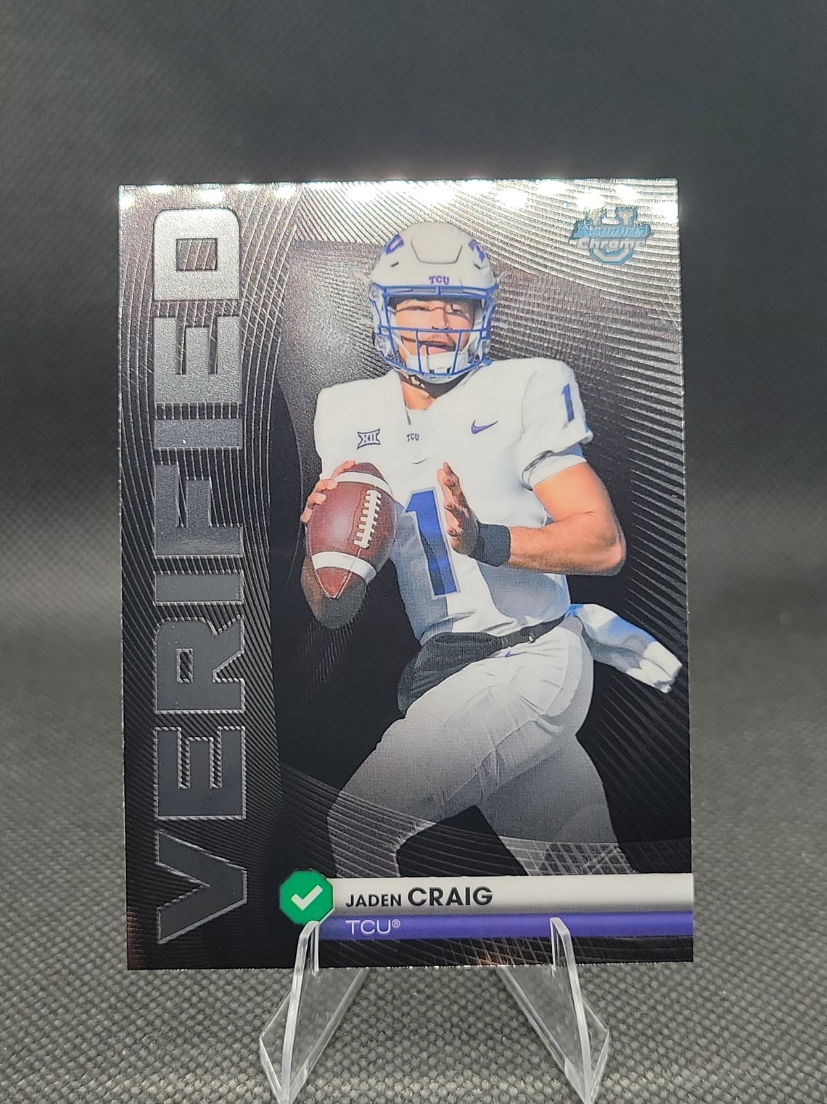 Topps 2026 Bowman Chrome Jaden Craig BV-21 Verified TCU