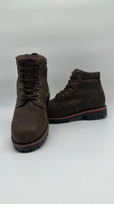 Chippewa LLBean Katahdin Iron Works Waterproof Leather Brown Boot Men’s 10 D USA