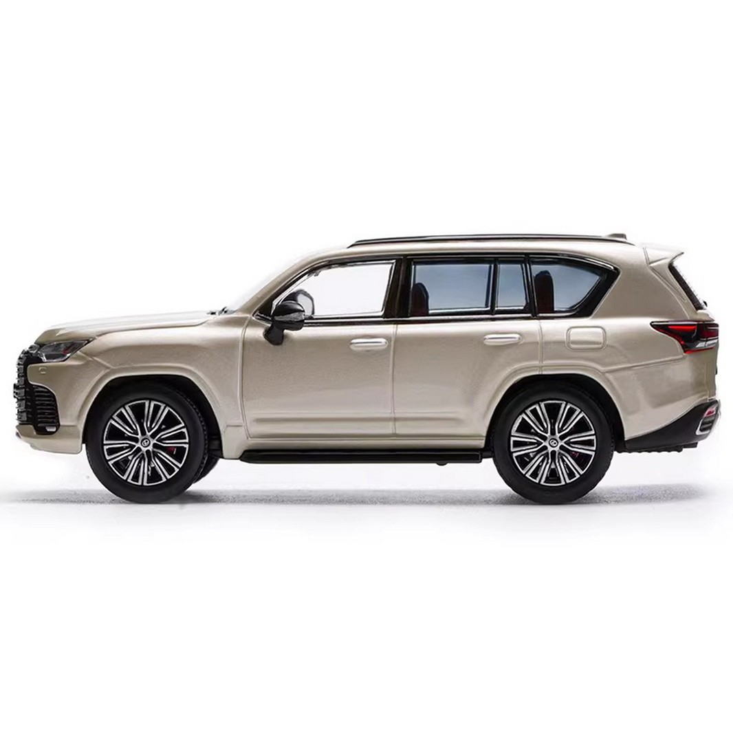 MASDI 1/64 Scale LEXUS LX600 SUV 2020 Gold Diecast Car Model Toy
