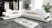 Ledersofa Ecksofa Couch Designer Polster Eckgarnitur Sofa Couchen Sofas Leder