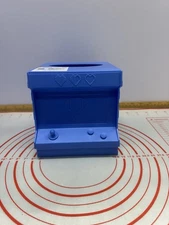 Target Arcade Tissue Box Cover – Blue Retro Video Game Cabinet – Bullseye