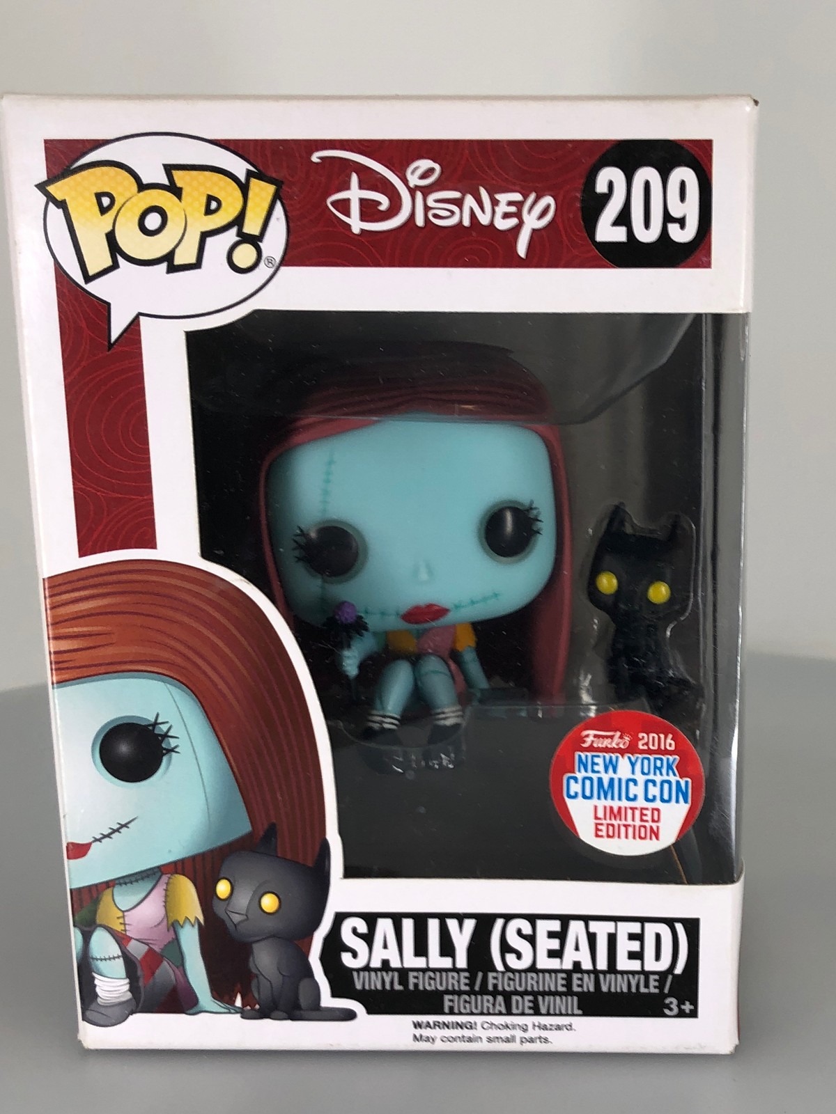 Sally Seated #209 Damaged Box See Pics