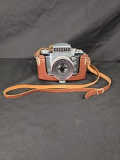 Vintage Exakta Varex IIb 35mm SLR Camera Carl Zeiss Jena Pancolar 50mm Lens Case