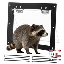 Raccoon One Way Eviction Door 12.6Inch Size Contactless Animal Excluder Large