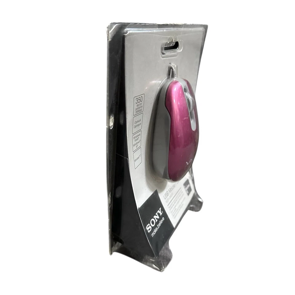 Sony VAIO UMS30 Wired Optical Mouse New Box Is Damaged Sealed. - Image 2 of 4