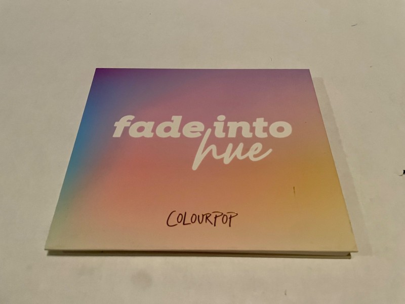 Colourpop FADE INTO HUE EYESHADOW PALETTE New 30 Color Glitter Metallic