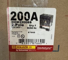 HOMELINE SQUARE D HOM2200BB (Qty:1)