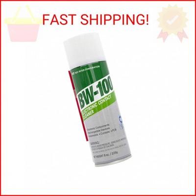 BW-100 Non-Flammable Electronic Contact Cleaner Aerosol Spray- Safely Cleans Joy