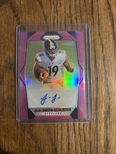 2017 Panini Prizm Pink JuJu Smith-Schuster Rookie Auto Pittsburgh Steelers