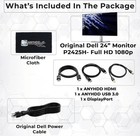Dell P2425H 24in IPS FHD 1920x1080 100Hz Monitor HDMI DP USB-C Hub — photo 2