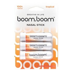 BoomBoom Nasal Stick  Vapor Flow Technology  Cool Refreshing Sensation  Na...