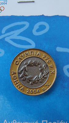 ROUND LOGO OLYMPIA 776 BC TO ATHENS 2004 AC #45 - ATHENS 2004 OLYMPIC PIN