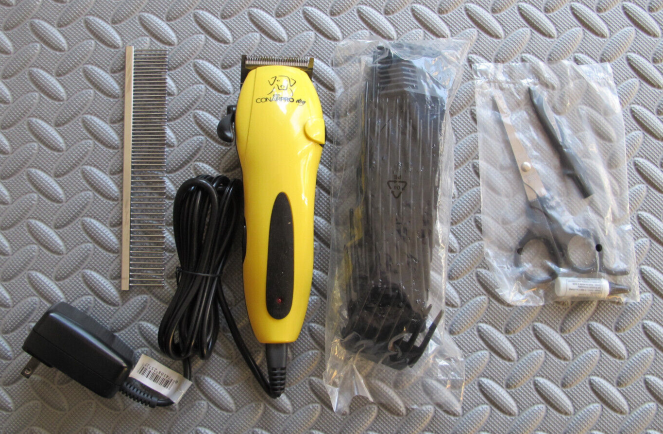 CONAIRPRO DOG & CAT 10-Piece Pet Home Grooming Clipper Kit Model PGF240