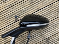 VW Golf MK7 2012-2020 Door Wing Mirror P/Fold New Black Passenger Side L/H N/S