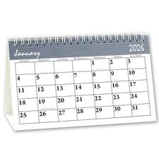 2026 3679 HOD3679 House of Doolittle Bar Harbor Tent Calendar 7 x 4-1/4"