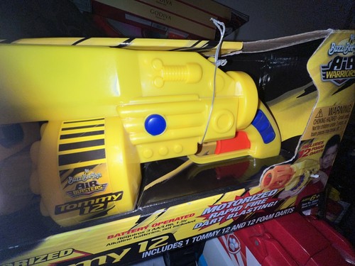 Buzz Bee Toys Air Blasters Motorized Automatic Tommy 12 Gun Dart Gun - Picture 8 of 15