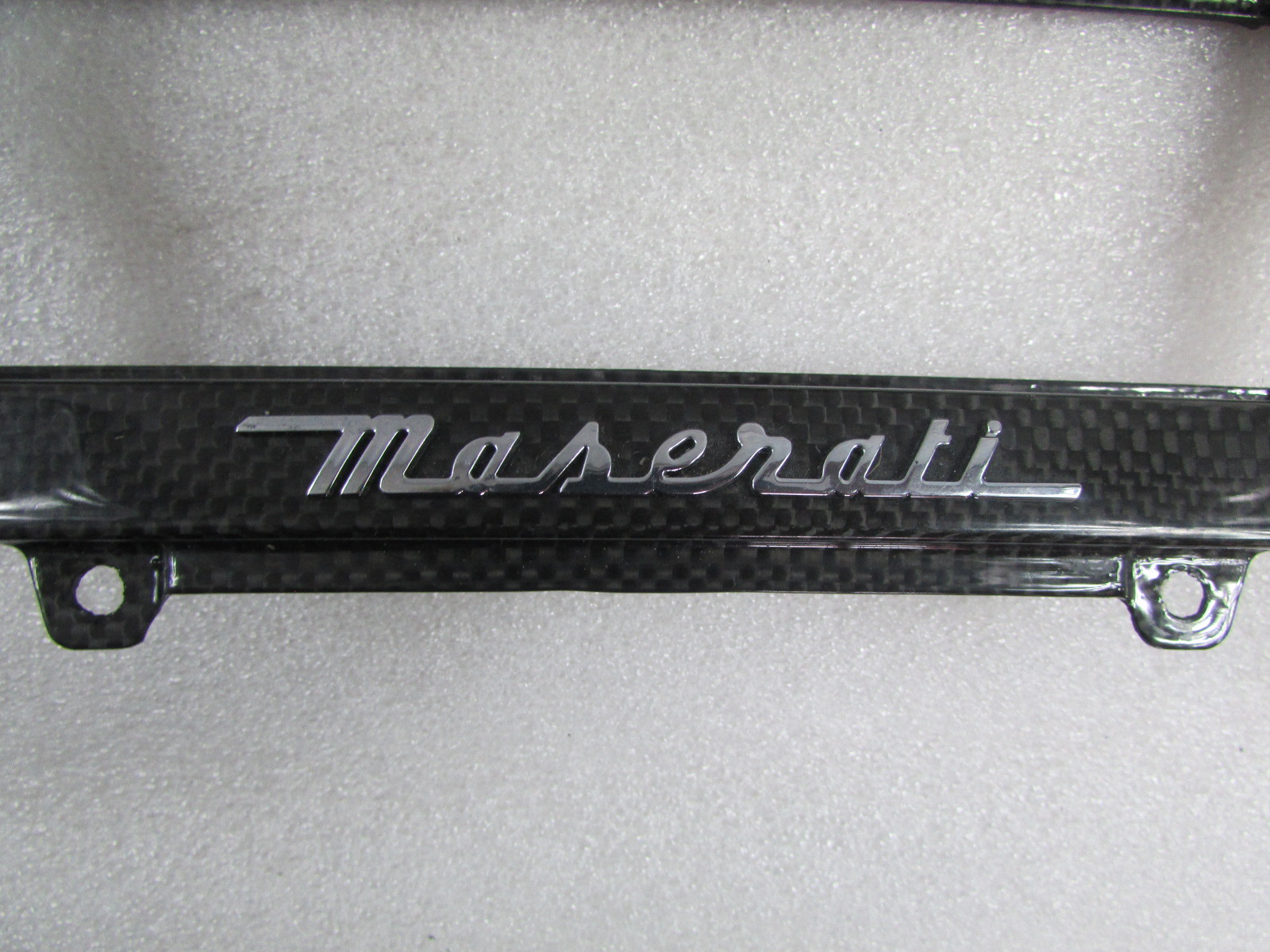 Maserati Gransport, Climate Control Dash Bezel, Carbon Fiber Used, P/N 68325400