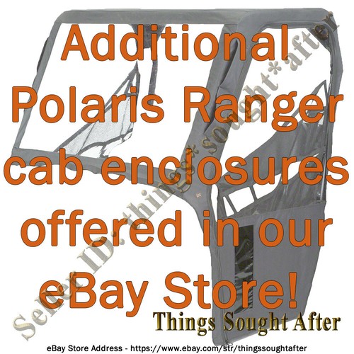 Polaris Ranger Cab Enclosure 2016-2019 570 Full-Size & 6x6 800 EFI & EPS - Camo - Bild 3 von 11