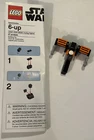 Lego Star Wars X-Wing Fighter Poe's X Wing Toys R Us TRUS Exclusive Promo 27 pcs