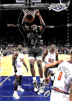 TCS 1484  1994-1995 Assets Die Cut Shaquille O#Neal  DC1