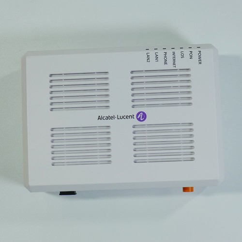 Alcatel Lucent Bell GPON ONT I-120E GPON ONU With SC/UPC Bule Input,2 Ethernet - Picture 4 of 8